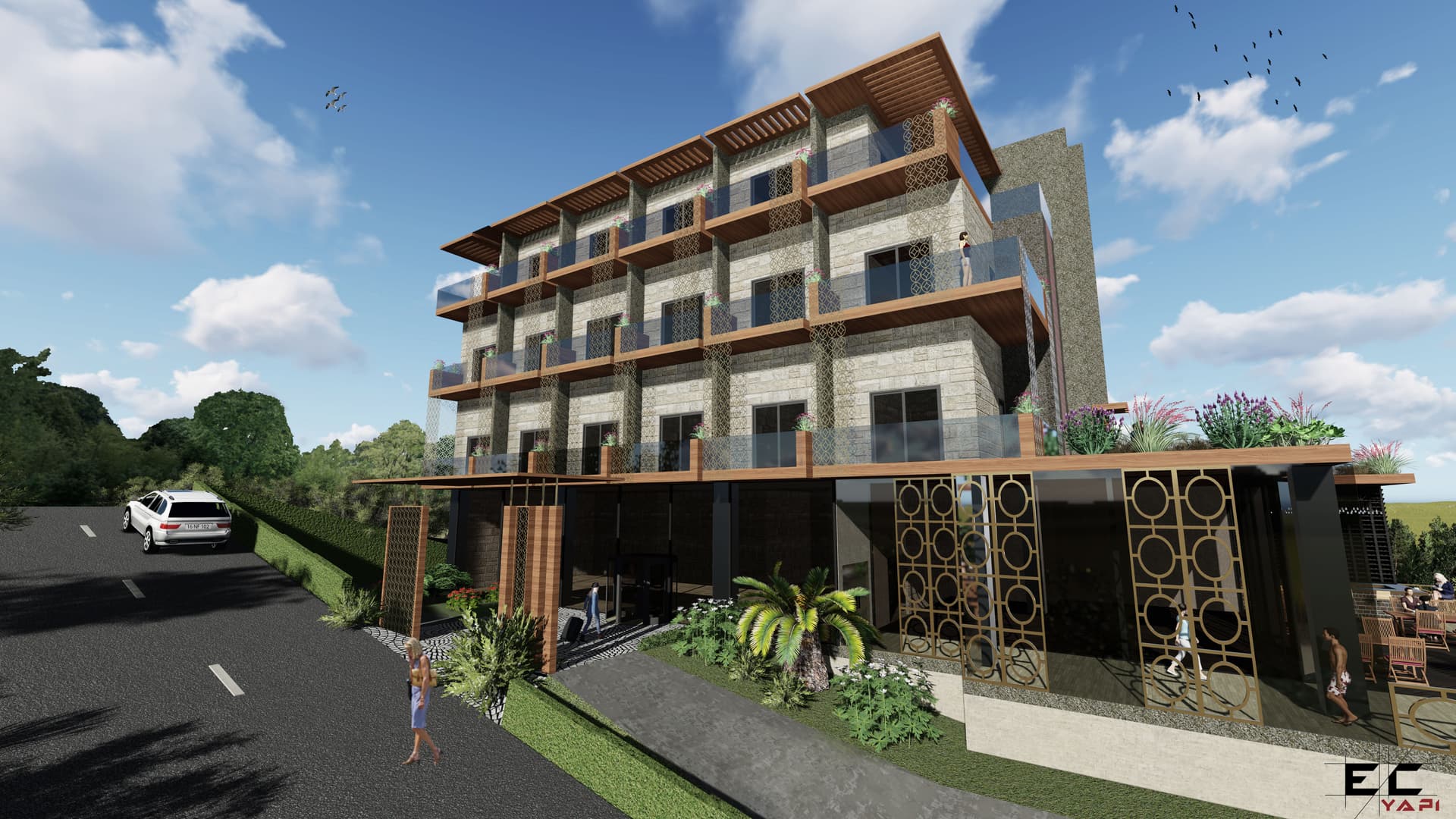 NİLÜFERKÖY BUTİK OTEL PROJESİ – görsel 01